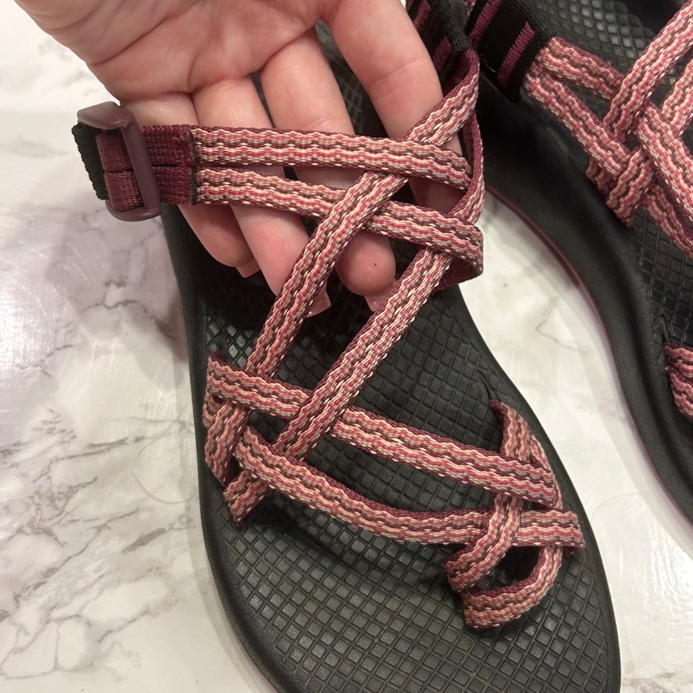 Chaco ZX2 Double Strap Pink Purple Womens Sport Sandal Size 6 - Picture 2 of 9
